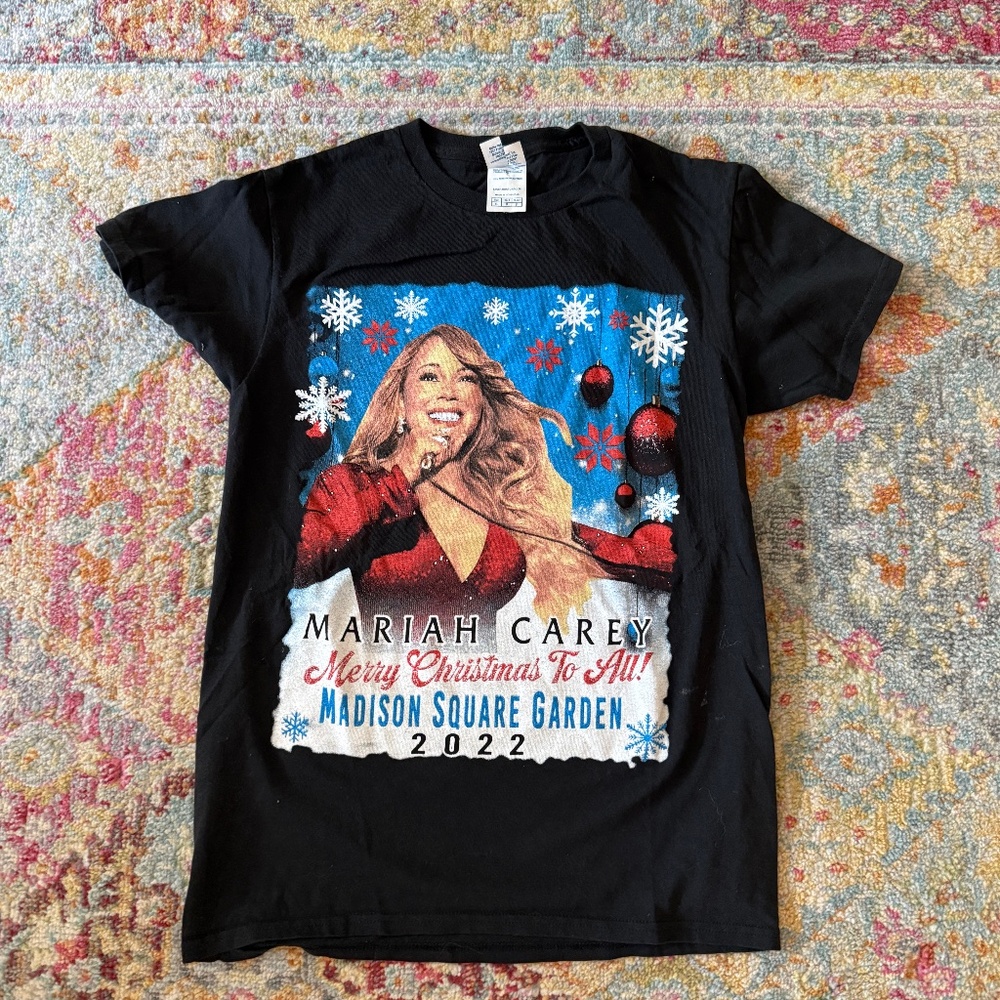 Mariah Carey “Merry Christmas To All!” 2022 Concert Tee | MSG